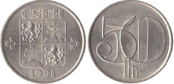 50 haléřů