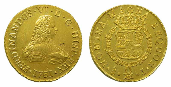 8 escudos (Fernando VI)