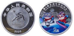 2 yuan (9º Jogos Asiáticos de inverno)