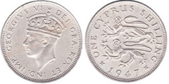 1 shilling (Jorge VI)