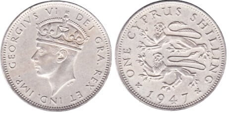 1 shilling (Jorge VI)