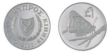 1 pound (Mariposa de Chipre)