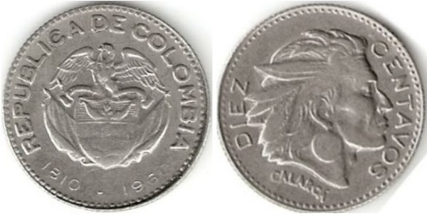 10 centavos (150º Aniversário da Independência)