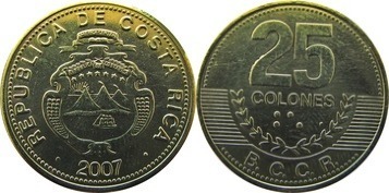25 colones (REPÚBLICA)
