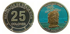 25 colones (Província de Limón-Color)
