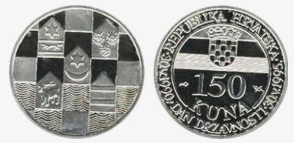 150 kuna (5º Aniversário da Independência)