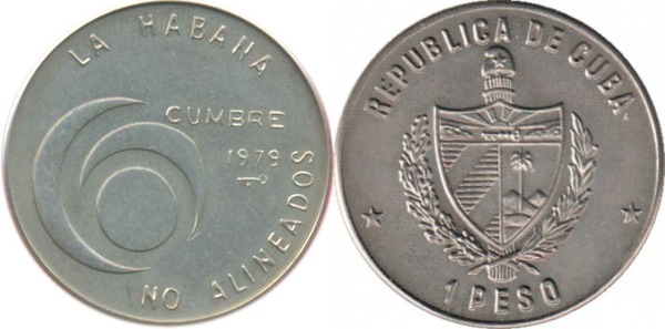 1 peso (Cimeira dos Não-Alinhados)