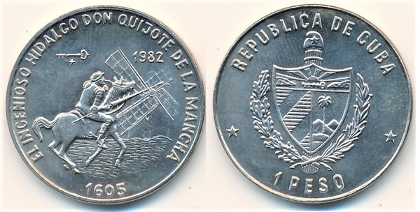 1 peso (O engenhoso Hidalgo Dom Quixote de La Mancha)