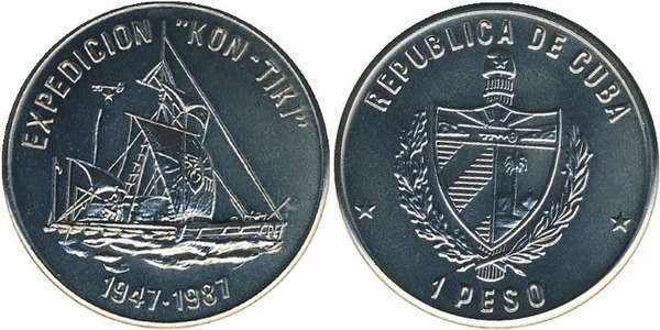 1 peso (40º Aniversário da Expedição 