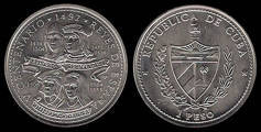 1 Peso (5º Centenário da Descoberta da América)