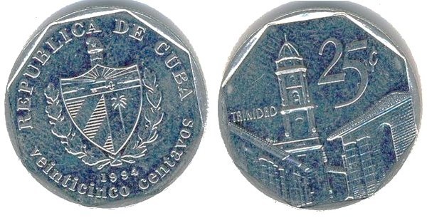 25 centavos (Peso do descapotável)