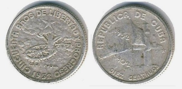 10 centavos (50º Aniversário da República)