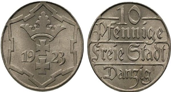 10 pfennig