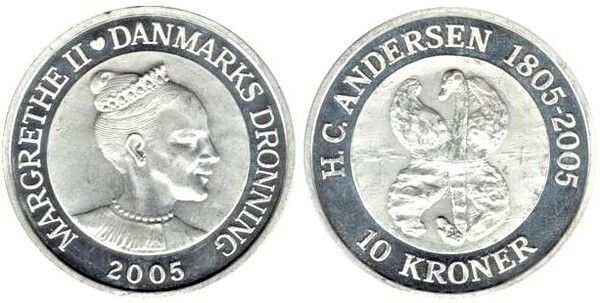 10 kroner (História do Patinho Feio)