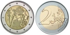 2 euro (600º Aniversário da Coroação de Bárbara Celjska)