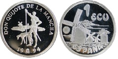 1 ecu (Dom Quixote de La Mancha)