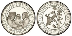 5.000 pesetas (V Centenario del Descubrimiento de América)