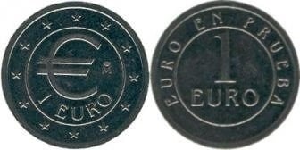 1 euro (euro no teste Churriana)