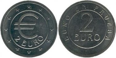 2 euros (euro no teste Churriana)