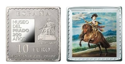 10 euro (Bicentenario del Museo del Prado)