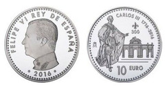 10 euros (III Centenario del Nacimiento de Carlos III)