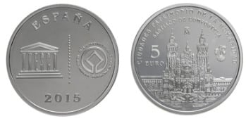 5 euro (Santiago de Compostela)