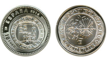 10 euro (Monedas de los Reyes Católicos)