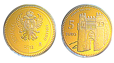 5 euros (Toledo)