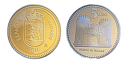 5 euros (Badajoz)