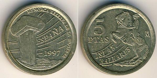 5 pesetas (Ilhas Baleares)