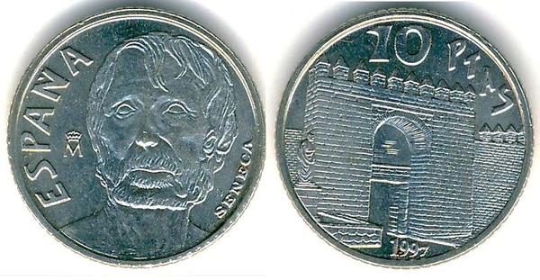 10 pesetas (Séneca)