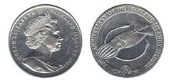 1 coroa (20º aniversário da pesca nas Ilhas Falkland)