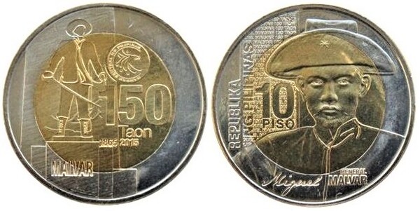 10 piso (150º Aniversário do Nascimento de Miguel Malvar)