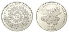 20 euro (100 años de la Asociación Finlandesa de Museos)