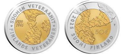 50 euros (veteranos finlandeses)