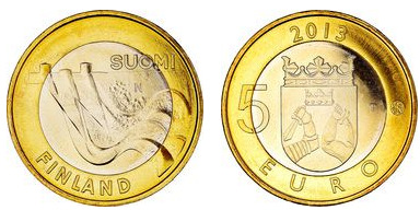5 euros (Åland, Farol de Sälskär)