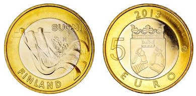 5 euros (Barragem de Imatra)