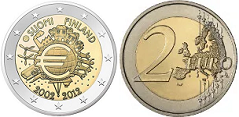 2 euros (10º Aniversário da Circulação do Euro)