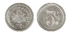 5 cêntimos (Departamento de Aisne-Comuna de Guise)