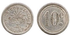 10 cêntimos (Departamento de Aisne-Comuna de Guise)