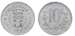 10 cêntimos (Departamento de Aisne - Município de Hirson)