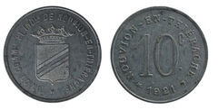 10 centimes (Departamento de Aisne-Comuna de Le Nouvion-en-Thiérache)