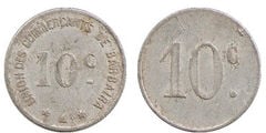10 cêntimos (Departamento de Aude-Comuna de Barbaira)