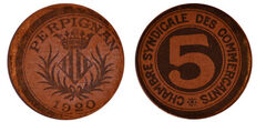 5 centimes (Departamento de Pyrénées-Orientales - Comuna de Perpignan)