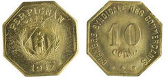 10 centimes (Departamento de Pyrénées-Orientales - Comuna de Perpignan)