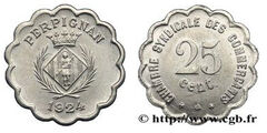 25 centimes (Departamento de Pyrénées-Orientales - Comuna de Perpignan)