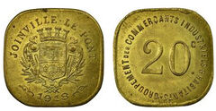 20 cêntimos (Departamento do Vale do Marne-Comunidade de Joinville-le-Pont)