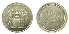 25 centimes (Departamento de Calais - Comuna de Béthune)