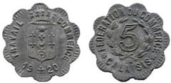 5 cêntimos (Departamento de Calais - Comuna de Calais)