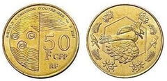 50 francos CFP (Territórios Franceses do Pacífico)